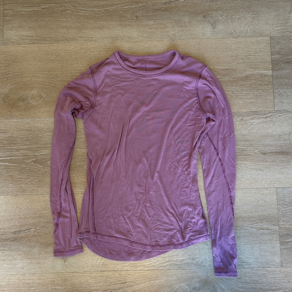 Lululemon Women's Long Sleeve Top - Pink